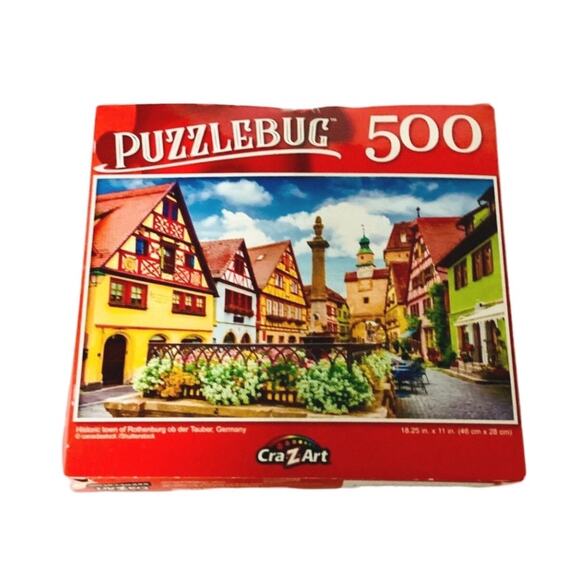 PUZZLEBUG HISTORIC TOWN OF ROTHENBURG Puzzle - Picture 2 of 3